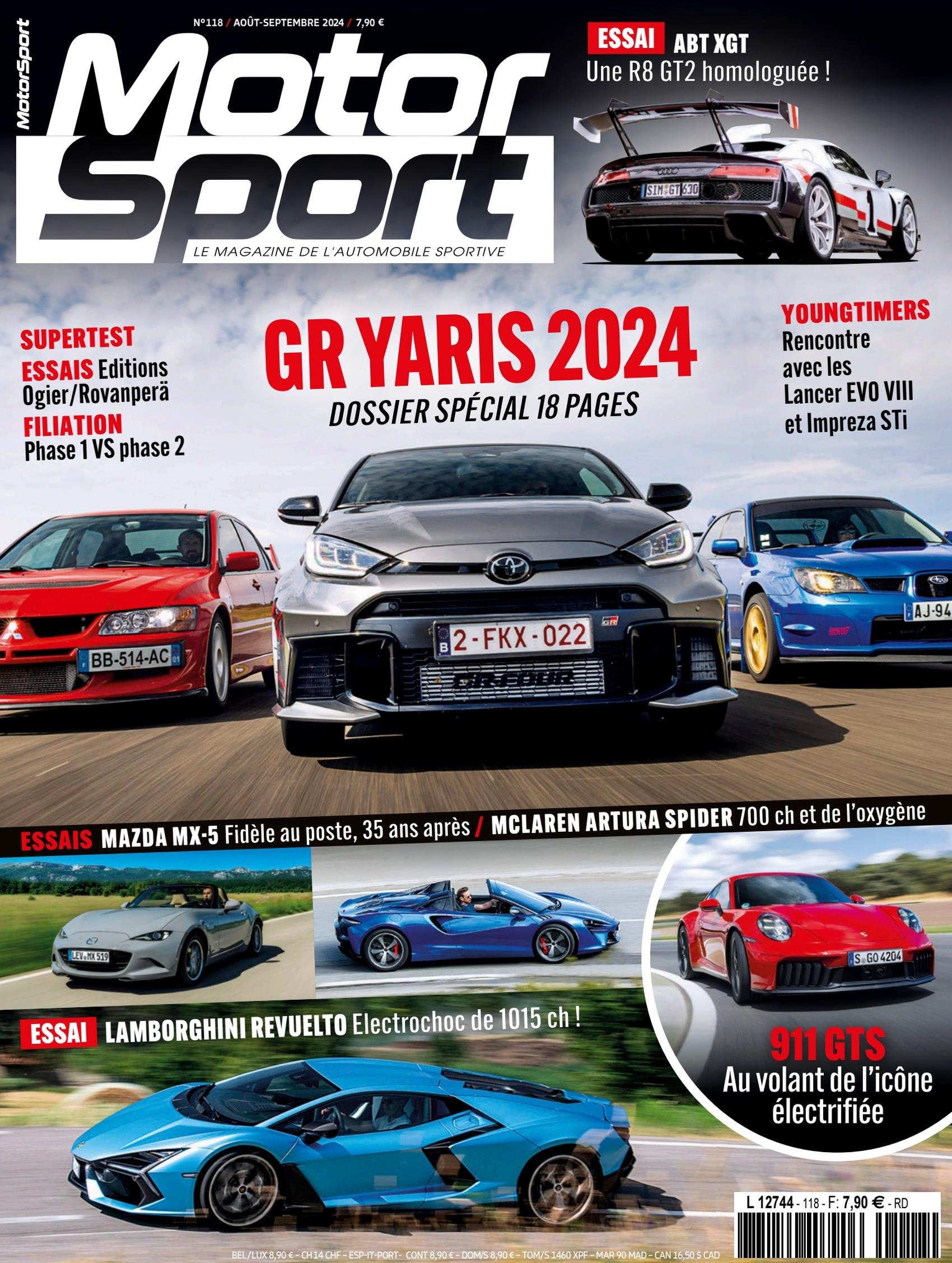 Журнал Motor Sport (Fr) №08-09.2024